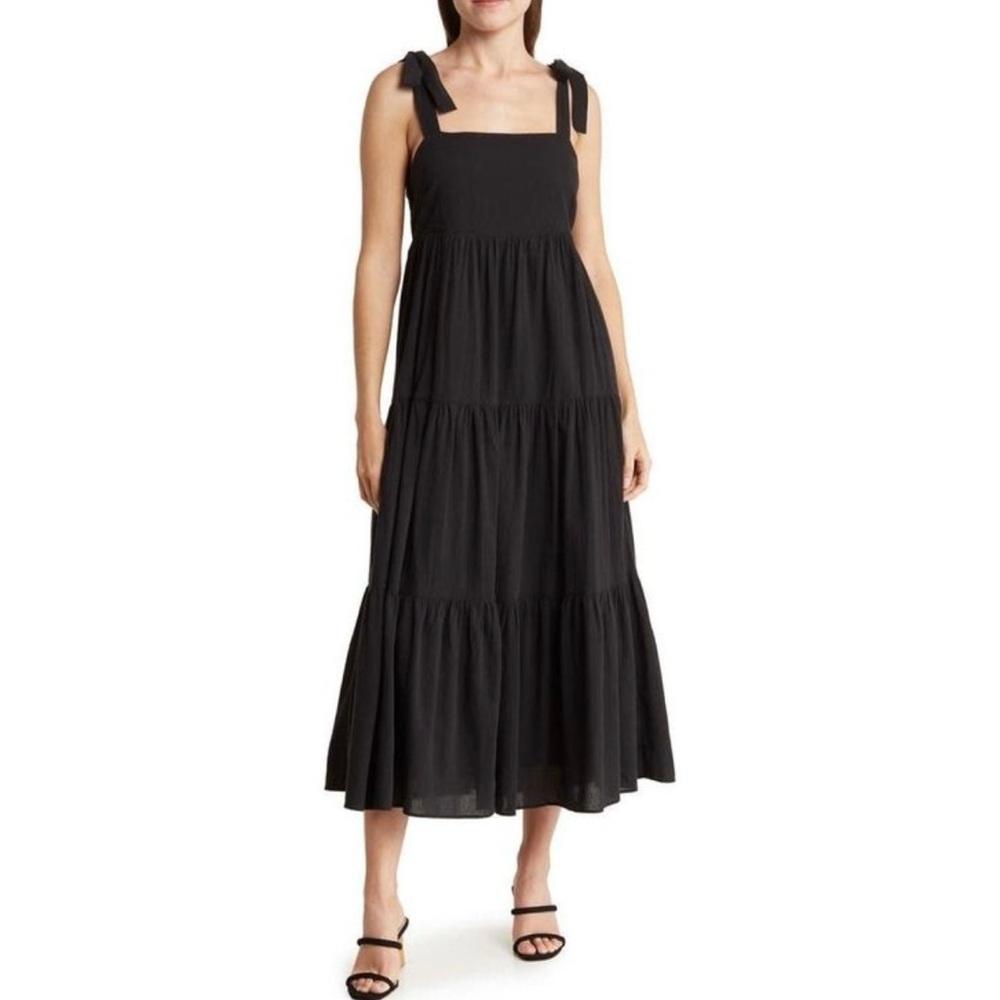 Madewell Black Maxi Dress